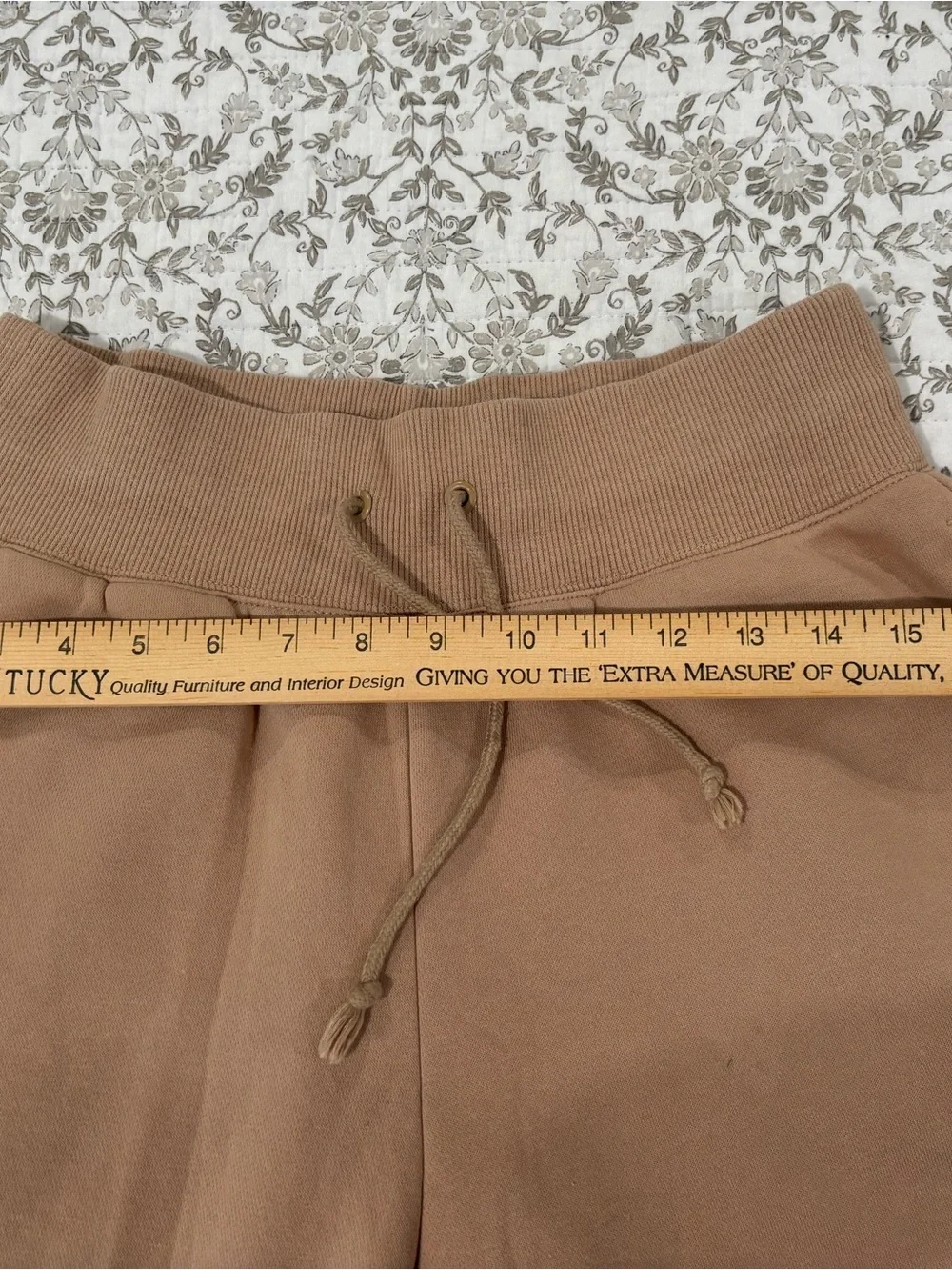 Nike Women's Tan Cropped Hoodie & Drawstring Joggers